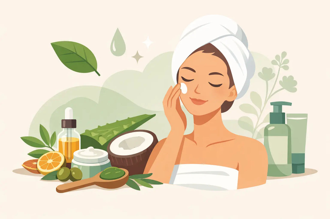 Skin Care Routine with Natural Ingredients