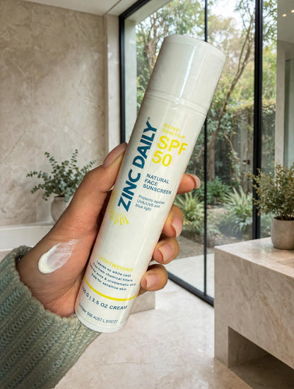 Zinc Daily® SPF 50 Natural Face Sunscreen