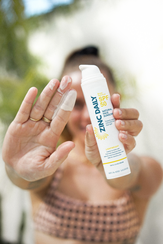 Zinc Daily® SPF 50 Natural Face Sunscreen